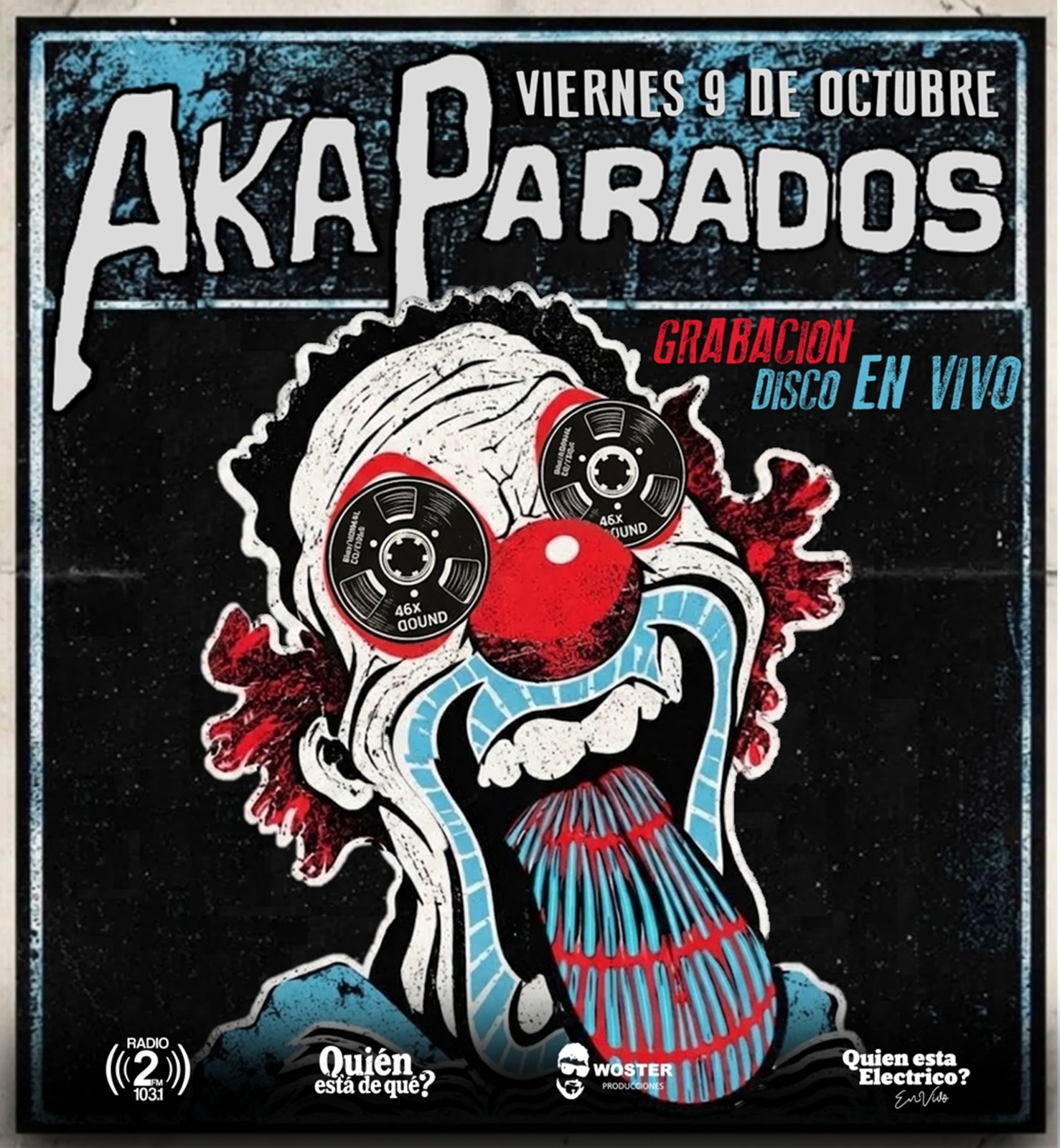 Akaparados en Vivo
